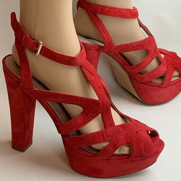 Zara Platform Sandals Size 9 - Picture 4 of 7